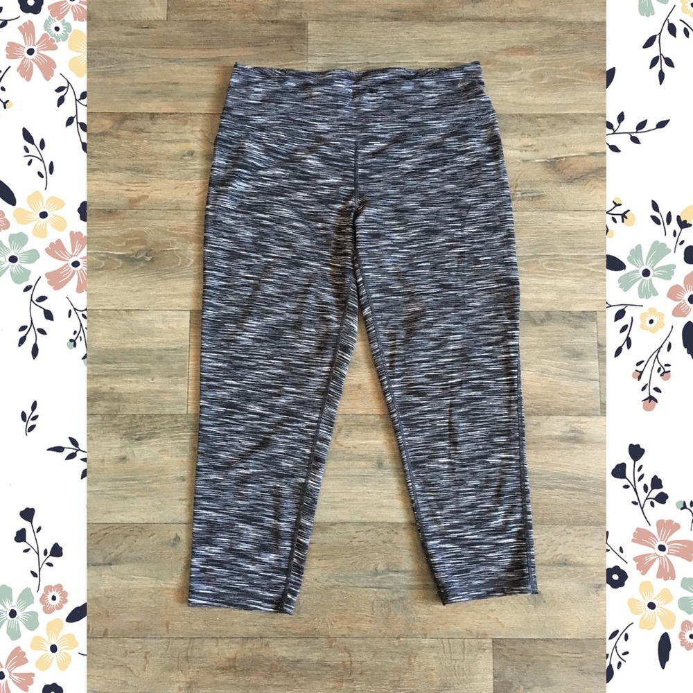 Heathered Black Leggings